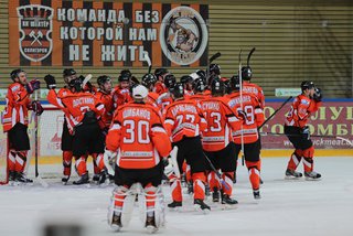Хоккеисты солигорского "Шахтера" впервые стали чемпионами Беларуси