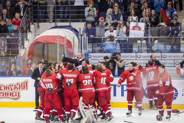 Хоккеисты юношеской сборной Беларуси вернулись в элитный дивизион